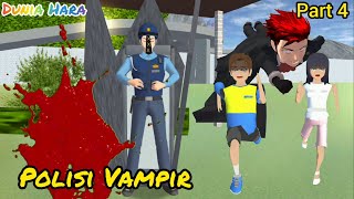 Yuta jadi Vampir 😱😱 Mio Takut | Polisi Vampir Mengincar Sakura | Sakura School Simulator | Part 4