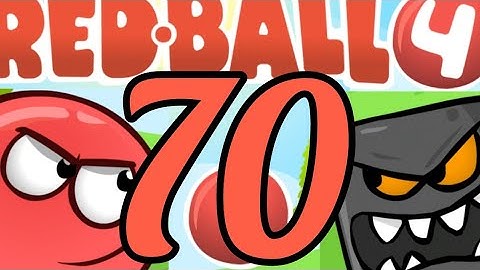 Red Ball 4 Level 70 Into The Caves Android Walkthrough Gameplay Solution