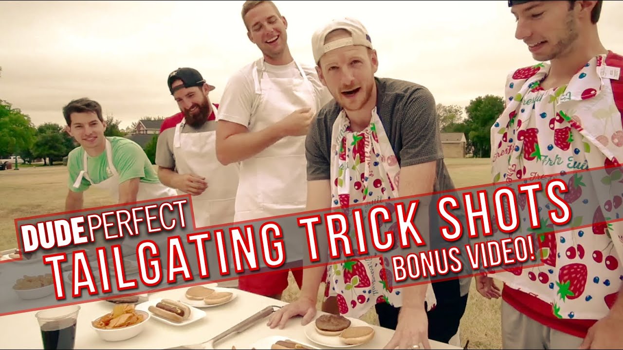 Dude Perfect: Tailgating Trick Shots BONUS Video