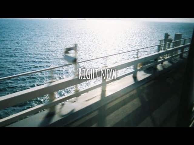 right now (speed up, reverb + lyrics)