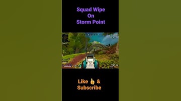 Squad Wipe On Storm Point #ApexLegends #Shorts