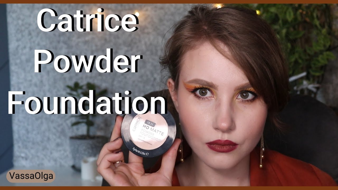 Catrice Powder Foundation | MY HONEST OPINION | VassaOlga