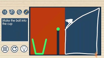 Brain line physics Level 15 solution Android