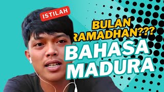 Bahasa Madura - Kalimat Istilah Bulan Puasa ‼️ Ala Madura Hmmmp Adakah ? #youtube #foryou