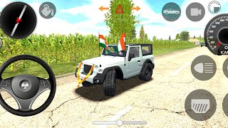 Indian 4×4 Thar Jeep Driving Video 2024 || Indian Car Simulator 3D