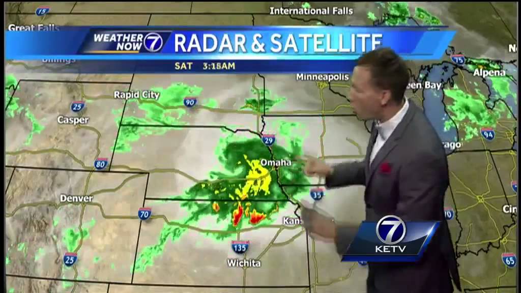 Severe Weather Potential Late Saturday - YouTube