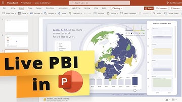 Embed/ Add LIVE Power BI reports in PowerPoint (free solution)