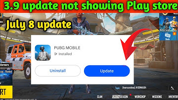 how to pubg 3.9 update not showing in play store | pubg mobile update problem solve play store 3.9