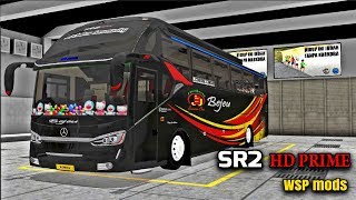 Bussid Mod SR2 HD prime by Wsp mods || livery bejeu