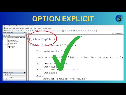 Why You Should Use Option Explicit In Excel VBA
