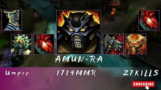 HoN | Mid Wars | Amun-Ra | Umper | 1714 MMR