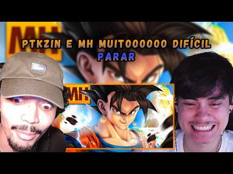 (ELE REVIVEU O CLÁSSICO???) REACT Tipo Vegetto 2 🟡 Ft. PTKZIN ( Dragon Ball ) | MHRAP