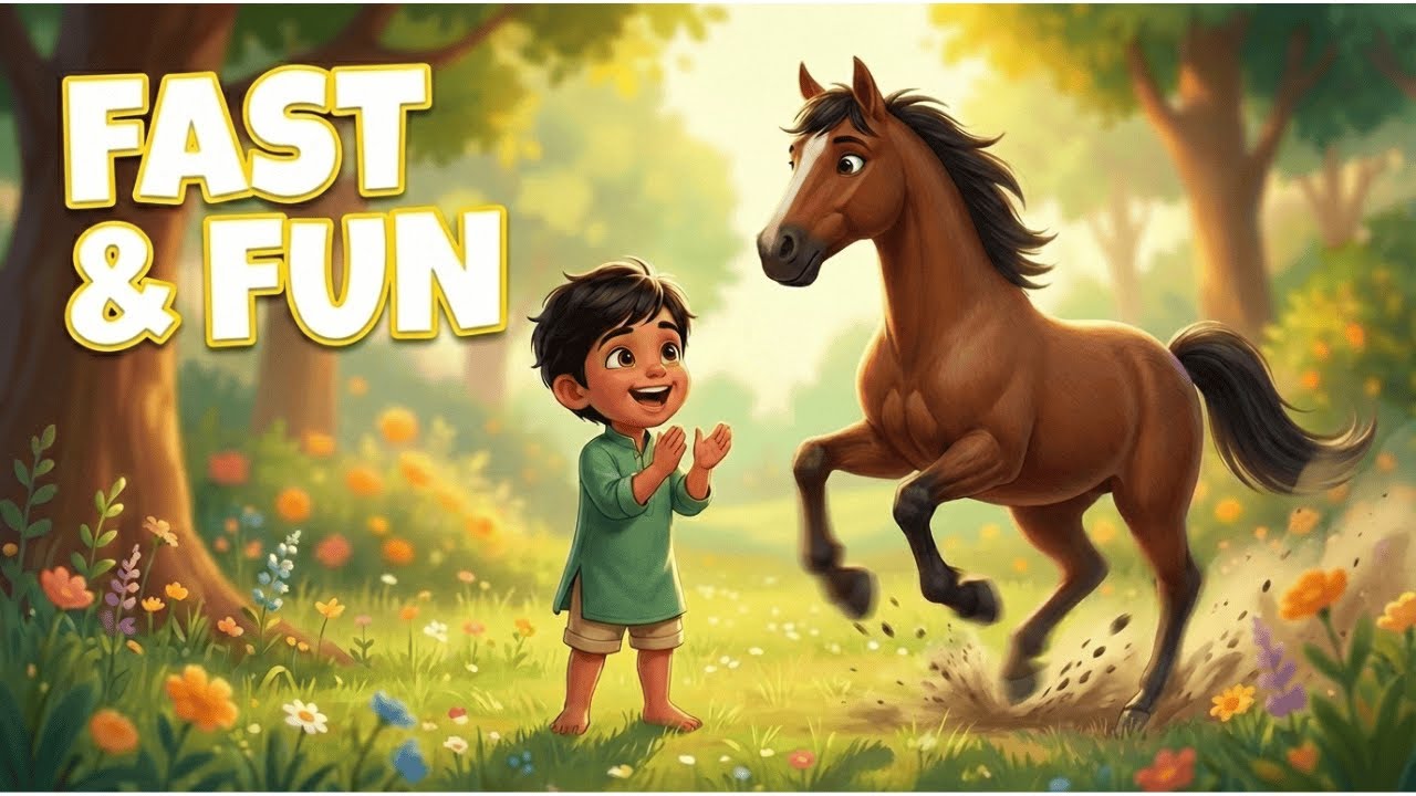 Lakdi Ki Kaathi – Fast & Fun | Papa Rhymes Positive Version