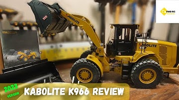 KABOLITE K966 Review -2023 version - Hydraulic 1/16 RC Wheel Loader