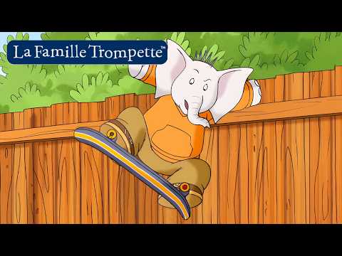 A skateboard accident! 🛹😱 | The Trompette Family | Compilation | Cartoon