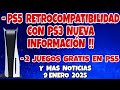 Ps5 RETROCOMPATIBLE CON PS3 NUEVA INFO | 2 JUEGOS GRATIS PS5 | EVENTO CON JUEGOS PARA PS5