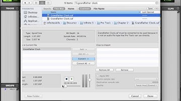 Avid Pro Tools 10 Tutorial | Importing Audio