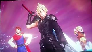 Dissidia FF Arcade: Cloud AC FFVIIAC vs Tidus FFX.