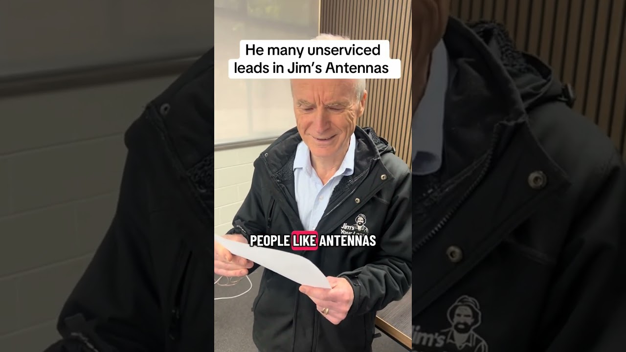 How many unserviced leads in Jim’s Antennas #jimsgroup #franchise #smallbusiness #franchising How many unserviced leads in Jim’s Antennas #jimsgroup #franchise #smallbusiness #franchising
