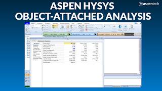 Aspen HYSYS Object Analysis – Line Sizing, Stream Properties &amp; More