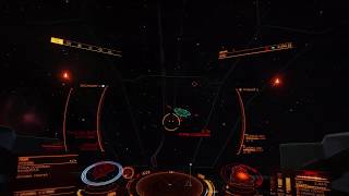 Elite Dangerous: Fail: How to Crash Your Vulture into NPCs Python While Testing New Weapon Fit