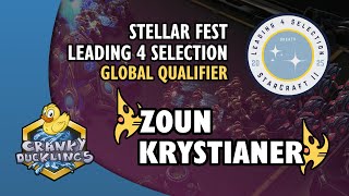 Zoun vs Krystianer - PvP | Leading 4 Selection: Global Qualifier | StarCraft 2 Tournament