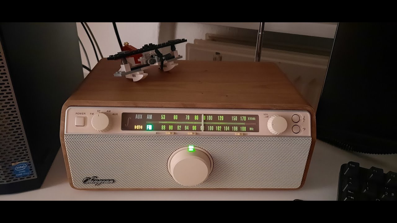 Sangean WR-22BK AM/FM-RDS/Bluetooth/USB Table-Top Digital Tuning
