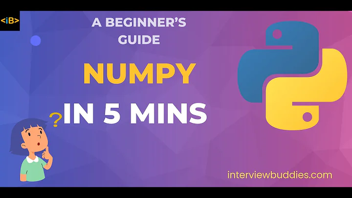Numpy in 5 minutes