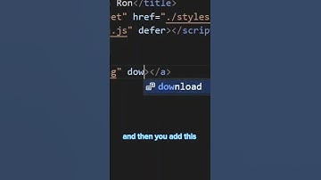 Hoe maak je een downloadlink met HTML