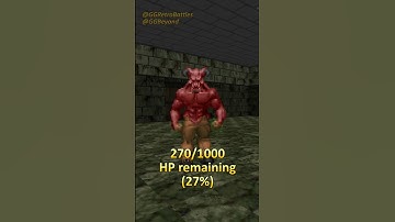 Arachnotron vs Baron of Hell - 1v1 Monster Infighting - Doom II Retro Battles #shorts