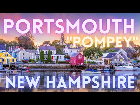 Portsmouth New Hampshire Tour 4K