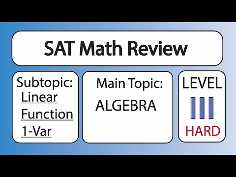 灘 VO 数学 No.1〜No.15 SAT Math: Lesson 1C Problem 4 (QID
