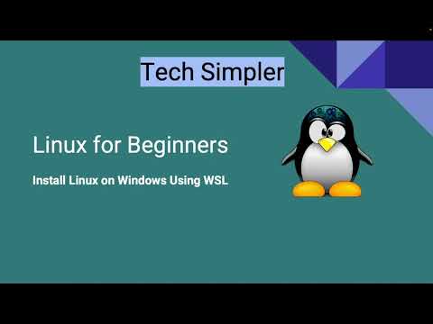 How to Install Linux on Windows through WSL |  Linux for Beginners | @TechSimpler