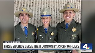 3 siblings work as CHP officers while honoring Hispanic heritage