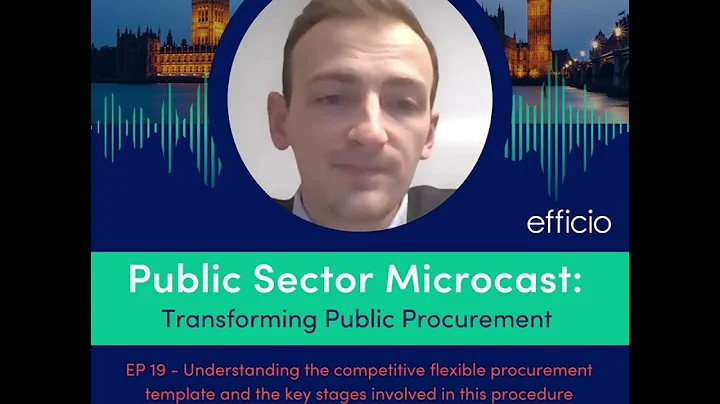 Understanding competitive flexible procurement template and key stages involved in this procedure
