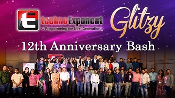 Exclusive Look- Techno Exponent Glitzy 12th Anniversary Bash!