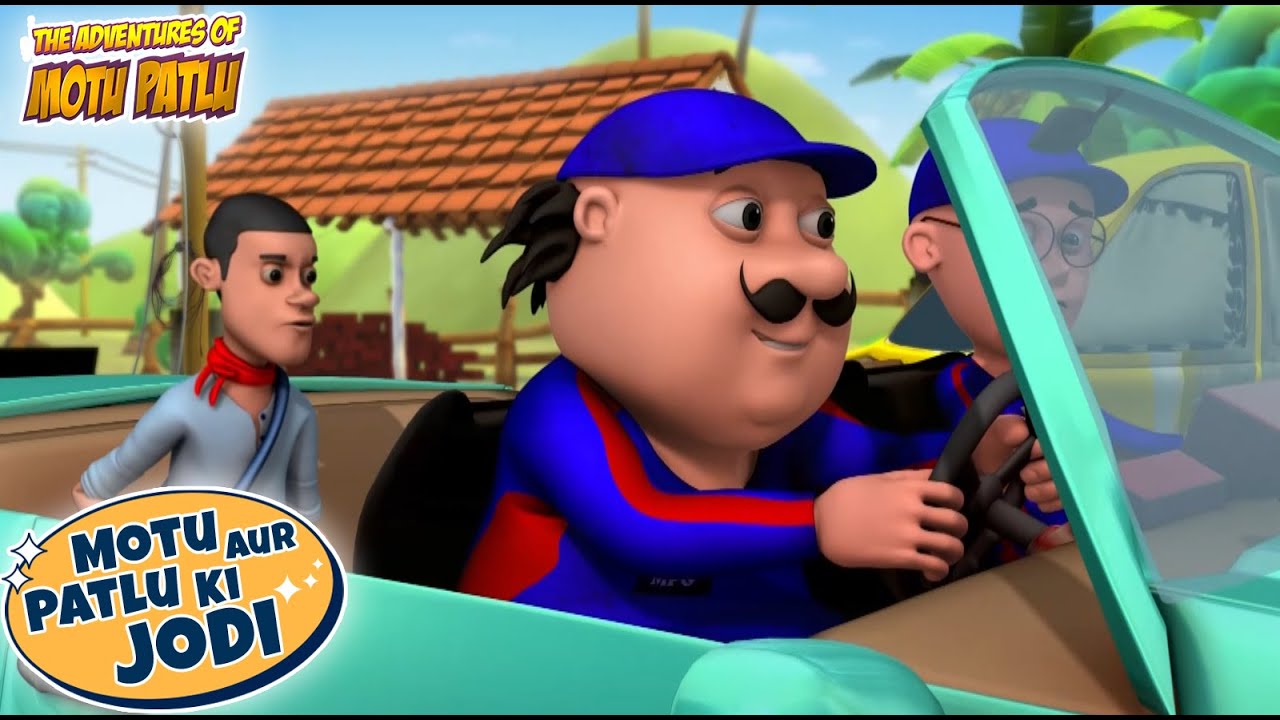 Motu Patlu Ki Car | Motu Patlu Ki Jodi | S02 | 30 | Popular Catoon for ...