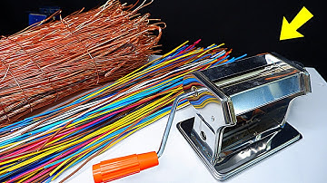 This Device will Make you Rich . How to Strip Copper Wires of insulation