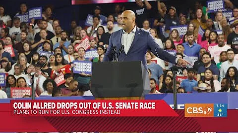 Colin Allred drops out of U.S. Senate race, will challenge Julie Johnson for Congress