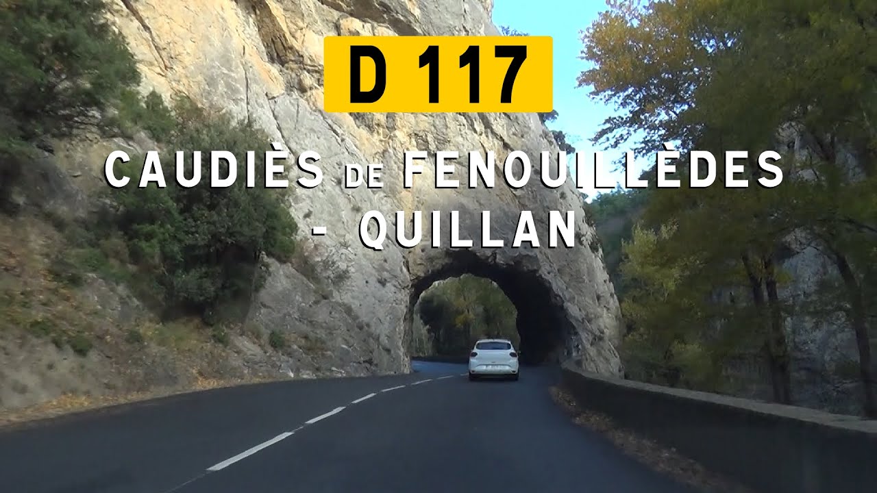 [F] D117 Caudiès-de-Fenouillèdes - Quillan
