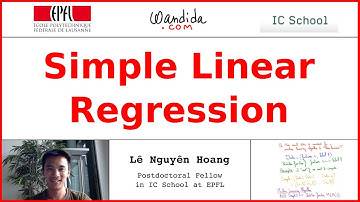 Simple Linear Regression | Lê Nguyên Hoang