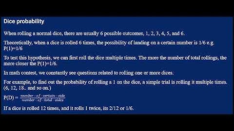 Probability Part 1 | AMC 8 | Math under 5 minutes