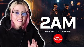 COLOMBIAN 🇨🇴 SINGER REACTS TO 2AM | COKE STUDIO PAKISTAN | SEASON 15 | STAR SHAH X ZEESHAN ALI