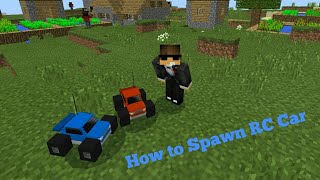 How to Spawn RC Car -Minecraft pe screenshot 4