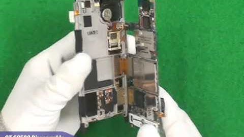 Jak rozebrać Samsung Wave s8500 GT-S8500 Disassembly