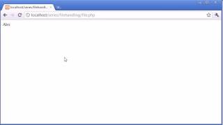 081   The implode Function with File Handling Example