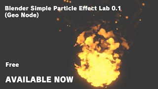 Blender Simple Particle Effect Lab 0 1 - Free Pack
