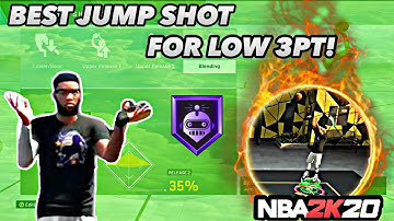 BEST JUMPSHOT FOR BIGS AND LOW 3PT BUILDS! (2-way slashing playmaker, glass-cleaning lockdown, etc.)
