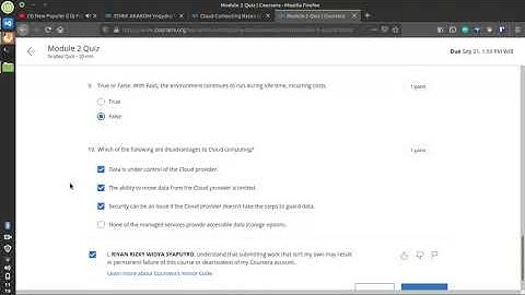 Cloud Computing Basics (Cloud 101) Module 2