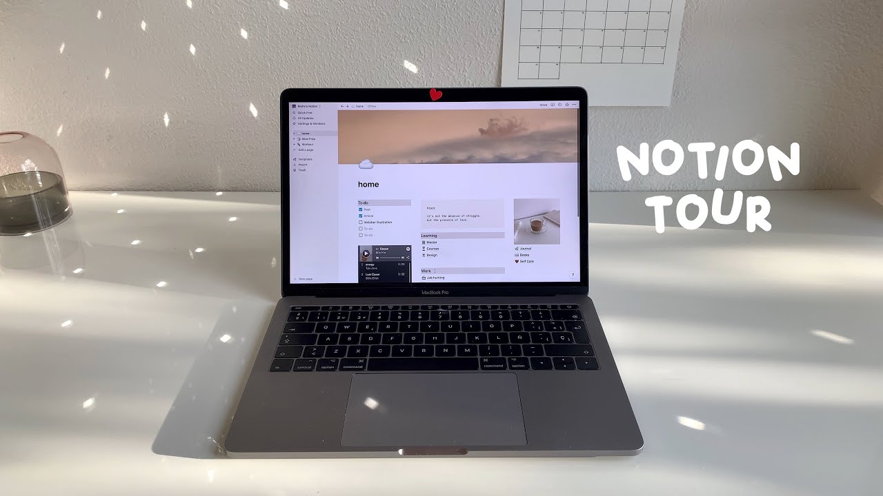 Mi organización con Notion